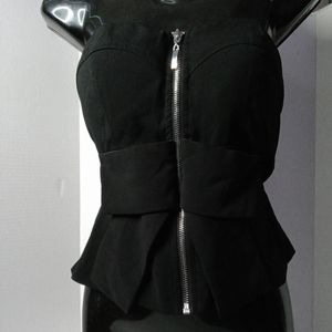 Forever 21 Exclusive size S black strapless top